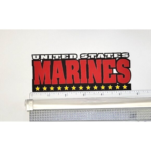 MIXED LOT Marines Jolee's EK Creative Memories in Uniform Design Stickers USA - Picture 9 of 16